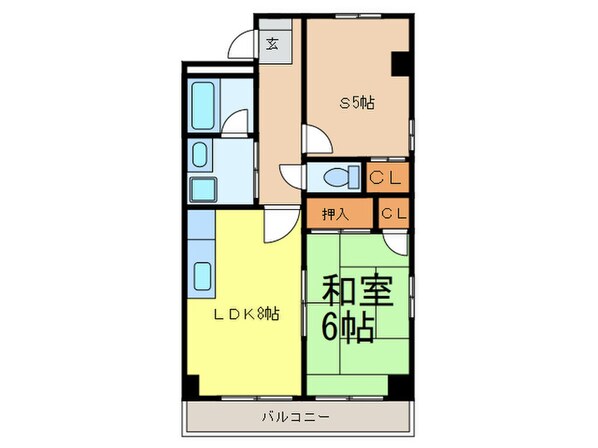 サンコ－ト柳橋の物件間取画像